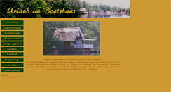 Desktop Screenshot of krakower-bootshaus.de